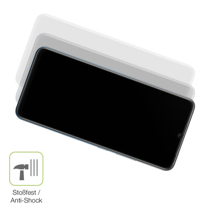 2x Full Cover Schutzfolie matt für Infinix Smart 7 Plus