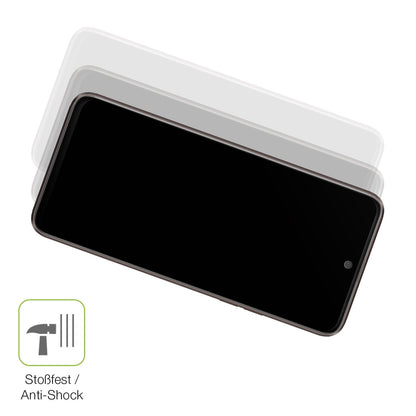 2x Full Cover Schutzfolie matt für HTC U23 Pro