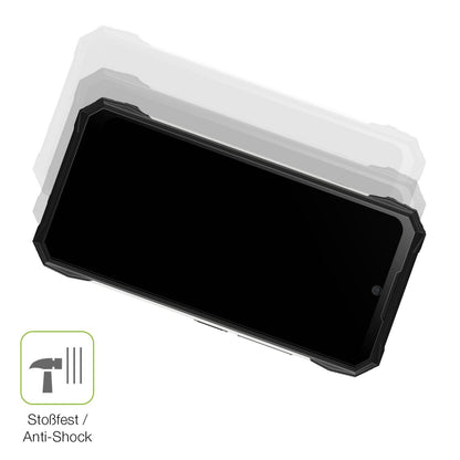 2x Full Cover Schutzfolie matt für Doogee S89 Pro