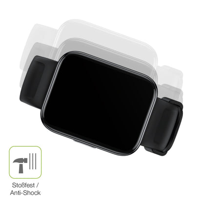 2x Full Cover Schutzfolie matt für Realme Watch 3