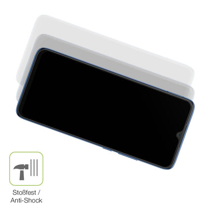2x Full Cover Schutzfolie matt für Xiaomi Redmi 10C