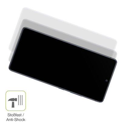 2x Full Cover Schutzfolie matt für Samsung Galaxy S10 Lite
