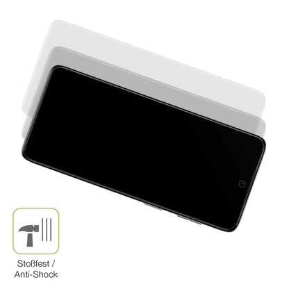 2x Full Cover Schutzfolie matt für Motorola Moto G42