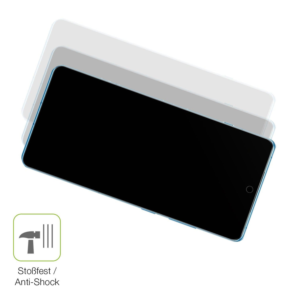 2x Full Cover Schutzfolie matt für OnePlus 12R 5G