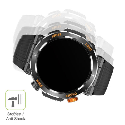 2x Full Cover Schutzfolie matt für MEGALITH K52 Fitness Tracker