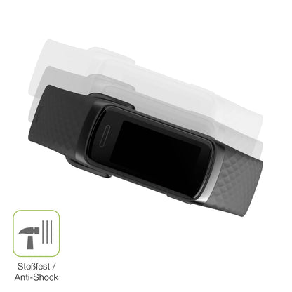 2x Full Cover Schutzfolie matt für Hama 3910 Smartwatch