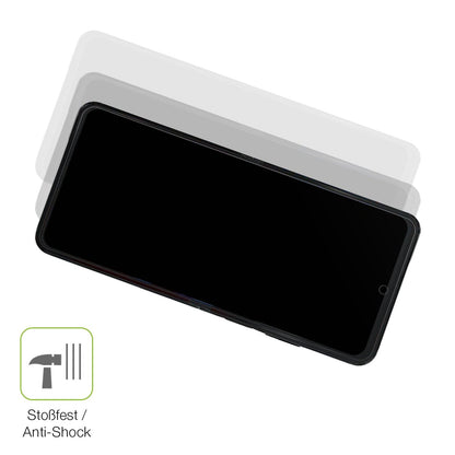 2x Full Cover Schutzfolie matt für ZTE Nubia Flip 2