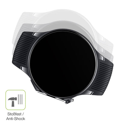 2x Full Cover Schutzfolie matt für OnePlus Watch 3 46mm