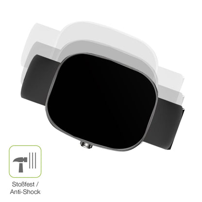 2x Full Cover Schutzfolie matt für UPDEI S5 Smartwatch 1.83 Zoll