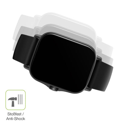 2x Full Cover Schutzfolie matt für Amazfit Gts 2e