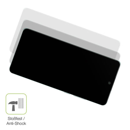 2x Full Cover Schutzfolie matt für Oppo K12s
