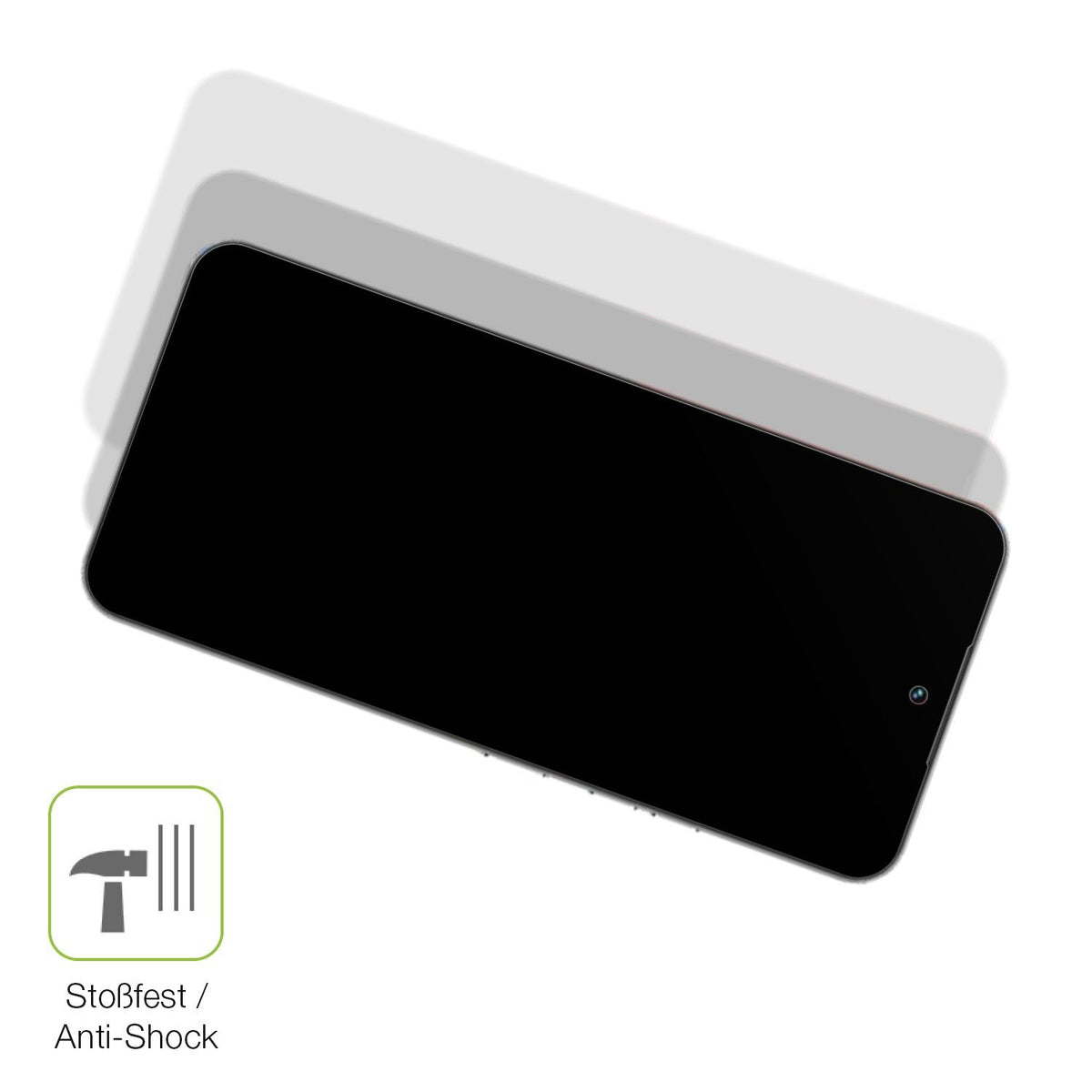 2x Full Cover Schutzfolie matt für Tecno Spark 30 Pro Limited Edition