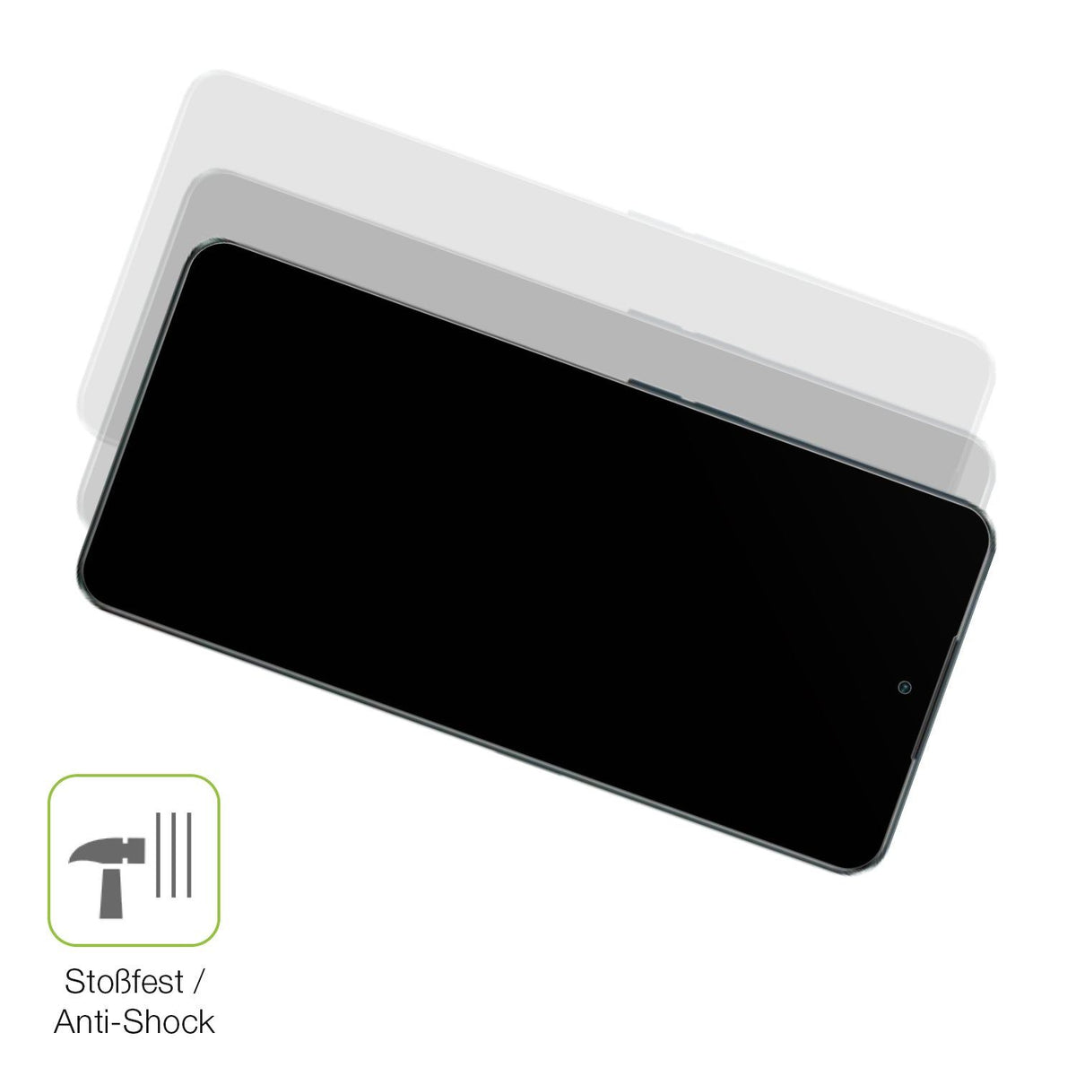 2x Full Cover Schutzfolie matt für Oppo K13x 5G