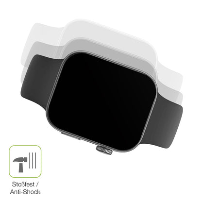 2x Full Cover Schutzfolie matt für Huawei Watch Fit 4