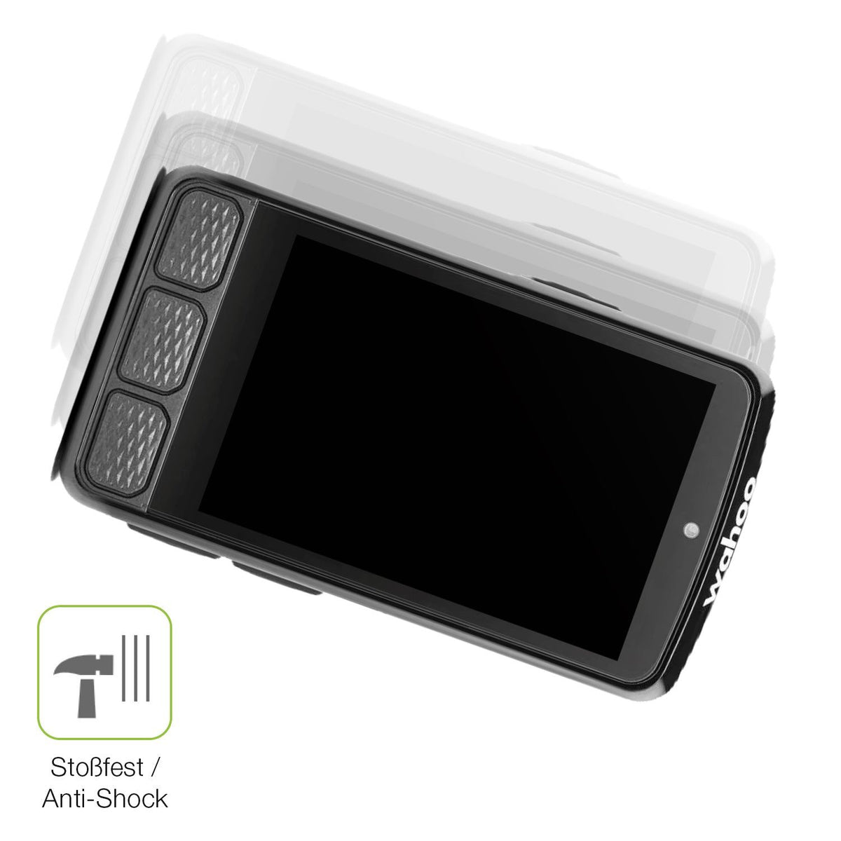 2x Full Cover Schutzfolie matt für Wahoo Elemnt Roam V3