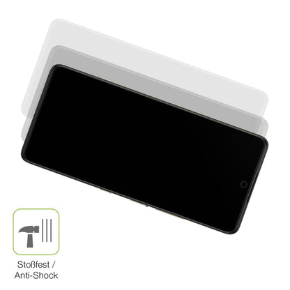 2x Full Cover Schutzfolie matt für Alcatel V3 Ultra