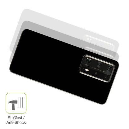 2x Full Cover Schutzfolie matt für Huawei P40 Pro Plus Back