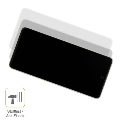 2x Full Cover Schutzfolie matt für Oppo A5 CPH2727