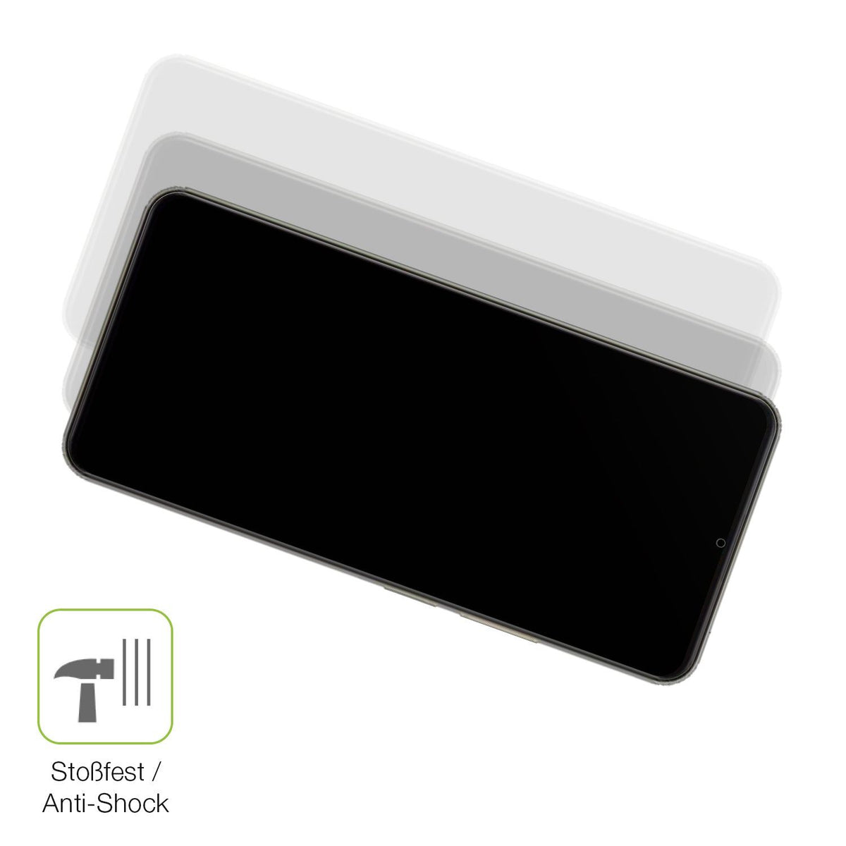 2x Full Cover Schutzfolie matt für Realme Note 70T