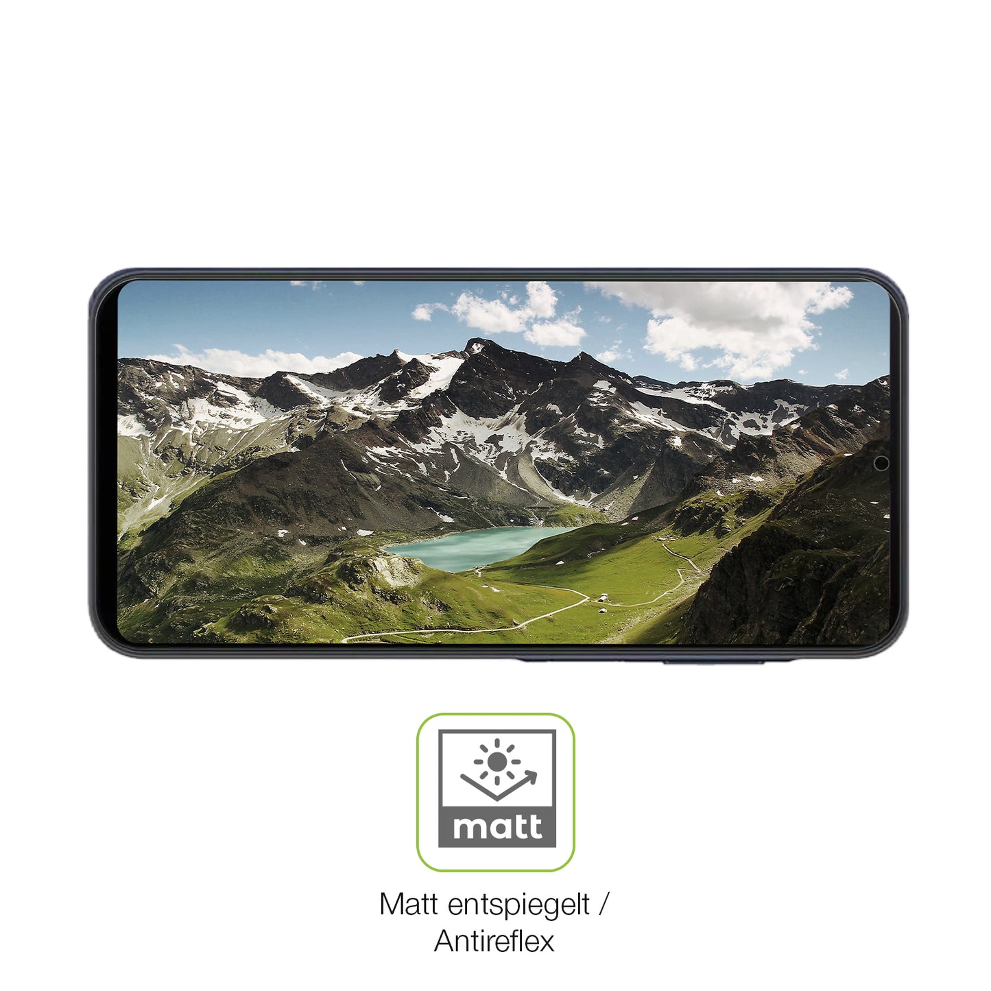 2x Full Cover Schutzfolie matt für Unonu N65 Lite