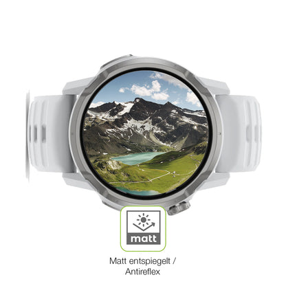 2x Full Cover Schutzfolie matt für Coros Apex 4 42mm
