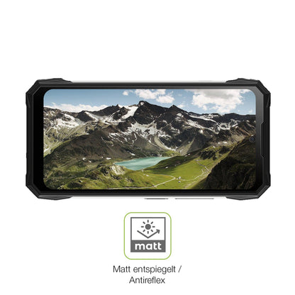 2x Full Cover Schutzfolie matt für Doogee S89 Pro