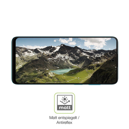 2x Full Cover Schutzfolie matt für Motorola Moto G22