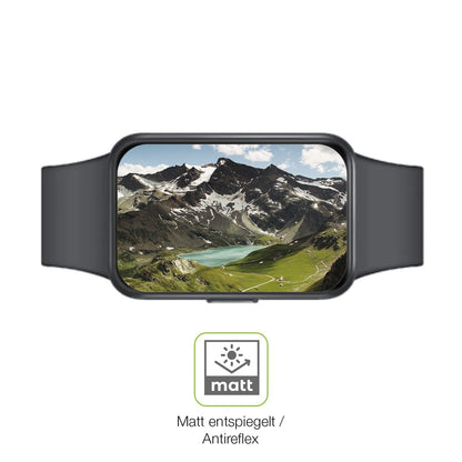 2x Full Cover Schutzfolie matt für Samsung Galaxy Fit 3