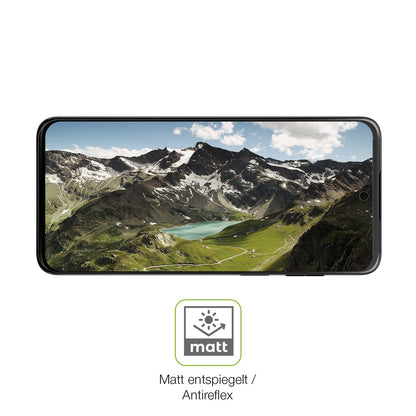 2x Full Cover Schutzfolie matt für Motorola Moto G55 5G