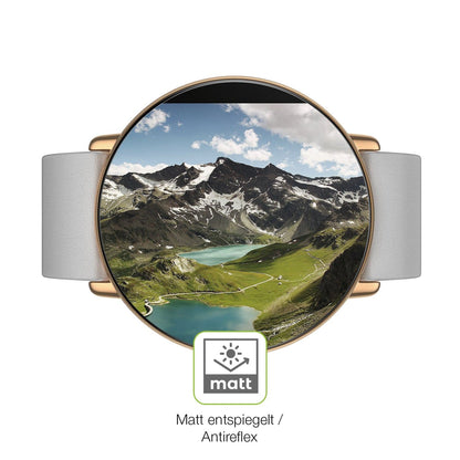 2x Full Cover Schutzfolie matt für Zepp E Smartwatch