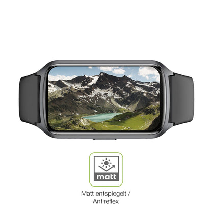 2x Full Cover Schutzfolie matt für Sanorum Smartwatch 1.47 Zoll