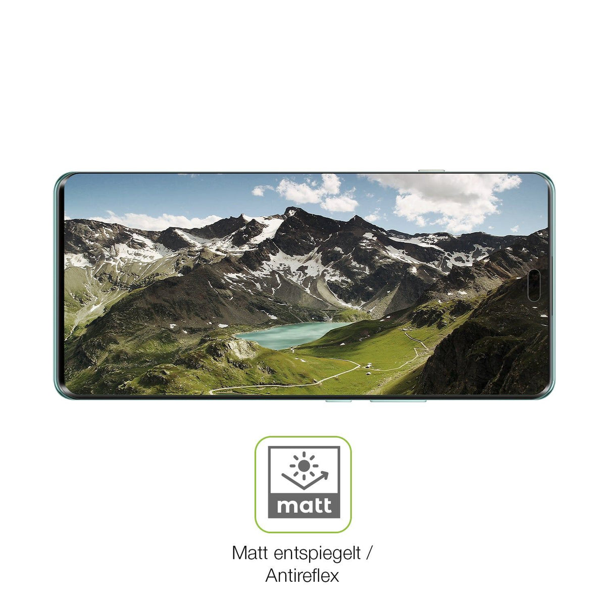 2x Full Cover Schutzfolie matt für Huawei Enjoy 70X