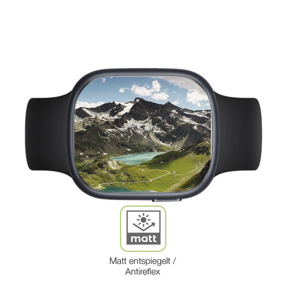 2x Full Cover Schutzfolie matt für Rollme S1 Smartwatch