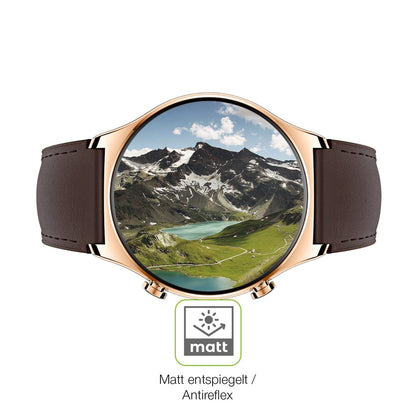 2x Full Cover Schutzfolie matt für Honor Watch GS 3