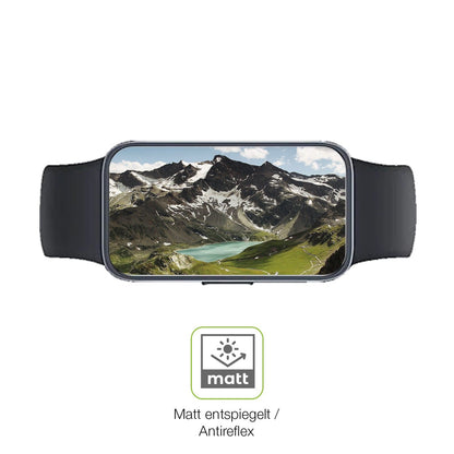 2x Full Cover Schutzfolie matt für Huawei Band 10