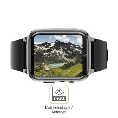 2x Full Cover Schutzfolie matt für Winnes 24A08001 Smartwatch