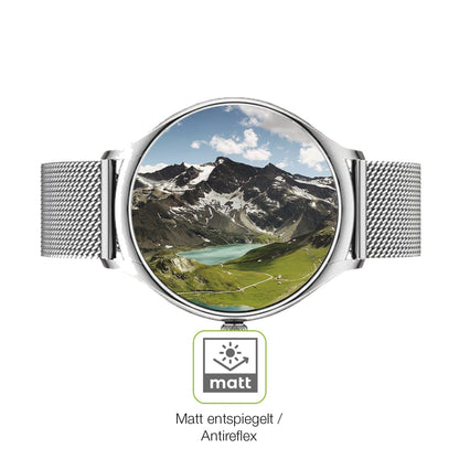 2x Full Cover Schutzfolie matt für NONGAMX 1.27 Zoll Smartwatch