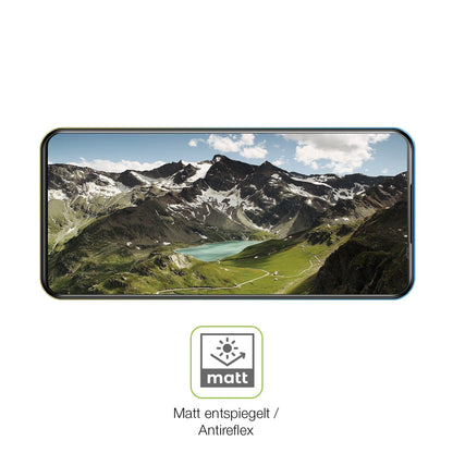 2x Full Cover Schutzfolie matt für Mobicel R9 Pro