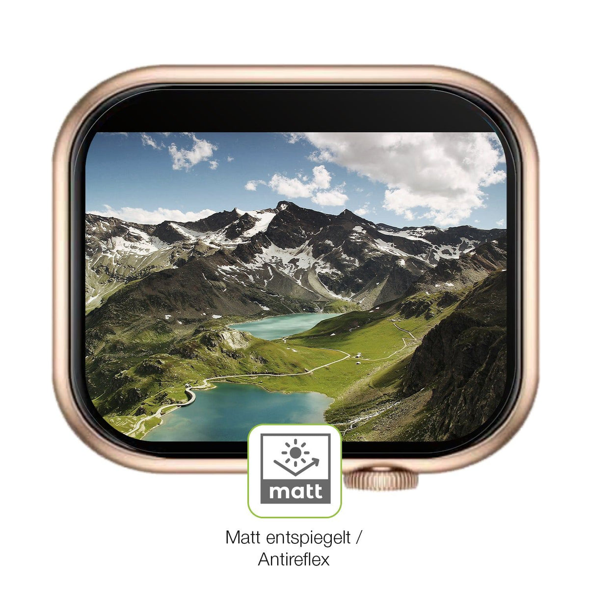 2x Full Cover Schutzfolie matt für Livlov QX7PRO