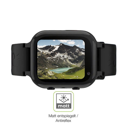 2x Full Cover Schutzfolie matt für Ruopoem Smartwatch Kinder