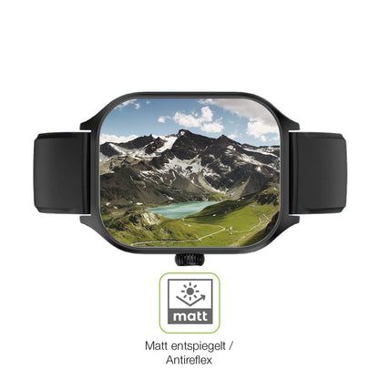 2x Full Cover Schutzfolie matt für smooce Kinder Smartwatch 01