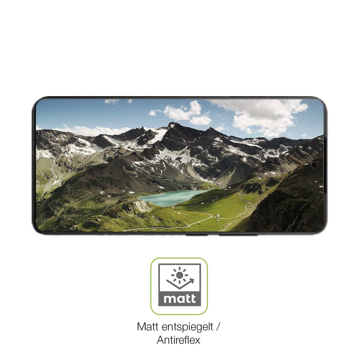2x Full Cover Schutzfolie matt für Xiaomi Poco F7 5G
