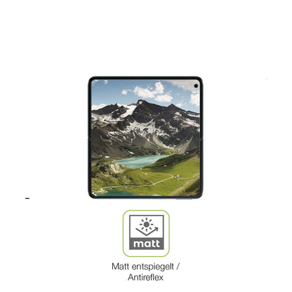 2x Full Cover Schutzfolie matt für Oppo Find N3 Innenseite
