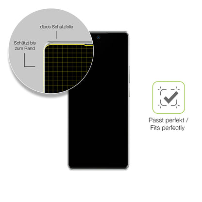 2x Full Cover Schutzfolie matt für Nubia Z50