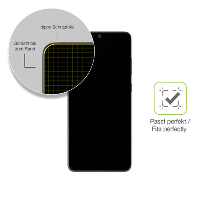 2x Full Cover Schutzfolie matt für Samsung Galaxy S20 Ultra