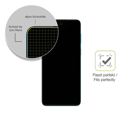 2x Full Cover Schutzfolie matt für Motorola Moto G22