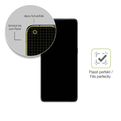 2x Full Cover Schutzfolie matt für Oppo Find X3 Pro