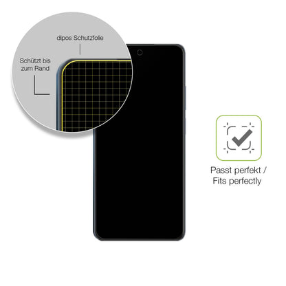 2x Full Cover Schutzfolie matt für Realme C65 5G