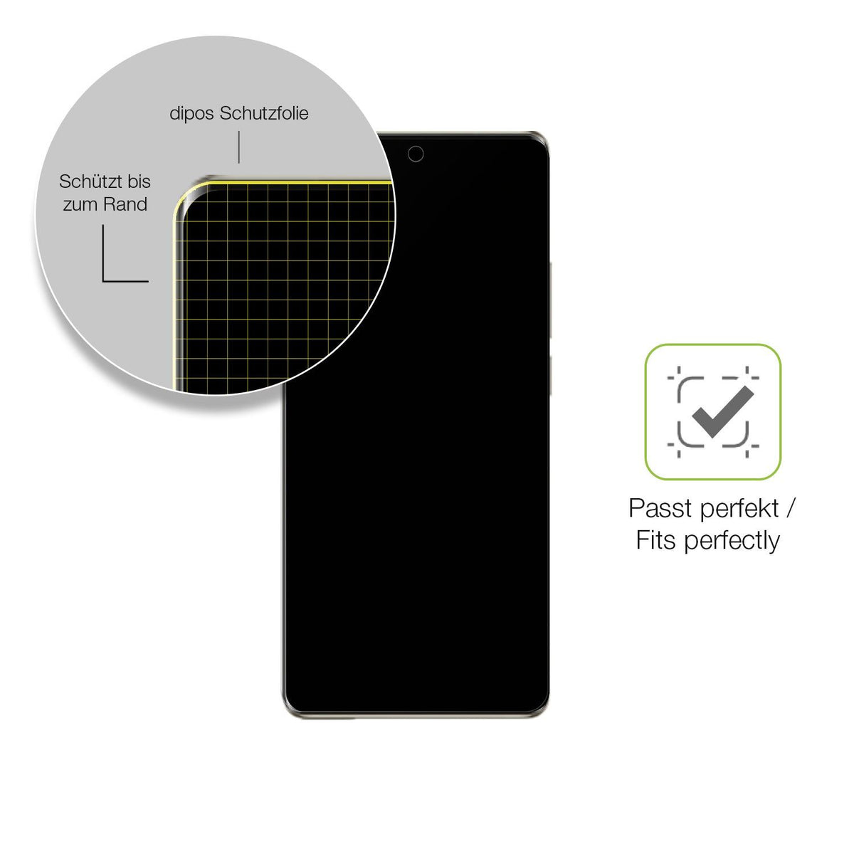 2x Full Cover Schutzfolie matt für Ulefone Note 17 Pro