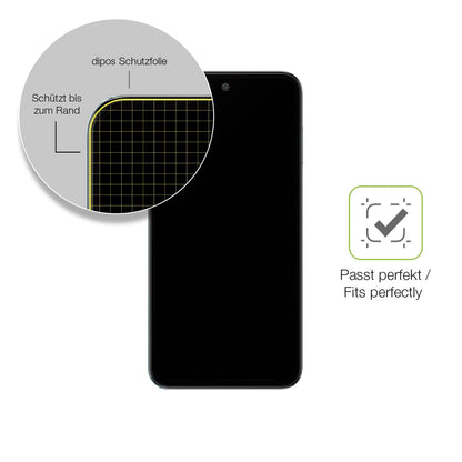 2x Full Cover Schutzfolie matt für Samsung Galaxy M35 5G
